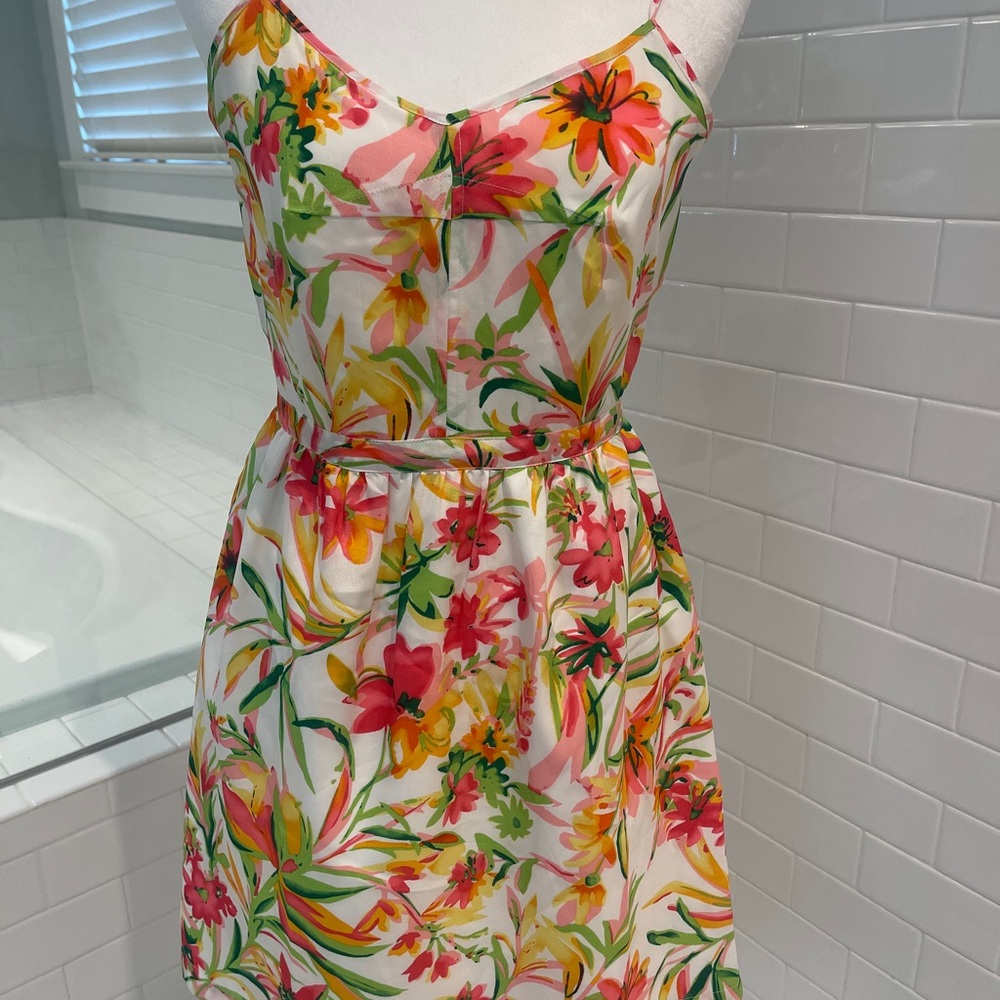 Jcrew Floral Summer Dress